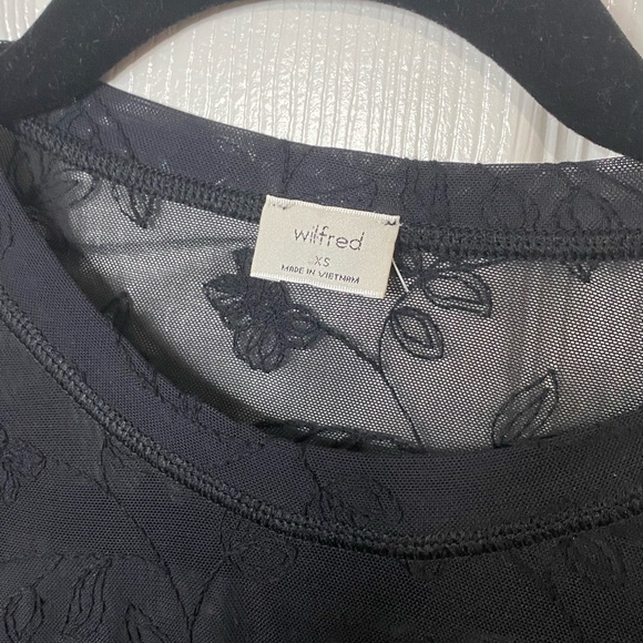 Wilfred cropped mesh t shirt - Picture 7 of 7